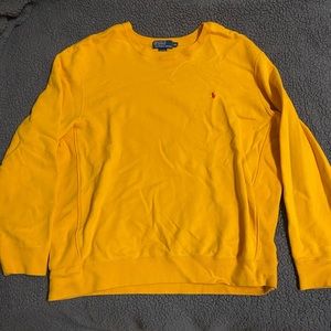 Yellow Polo Sweatshirt